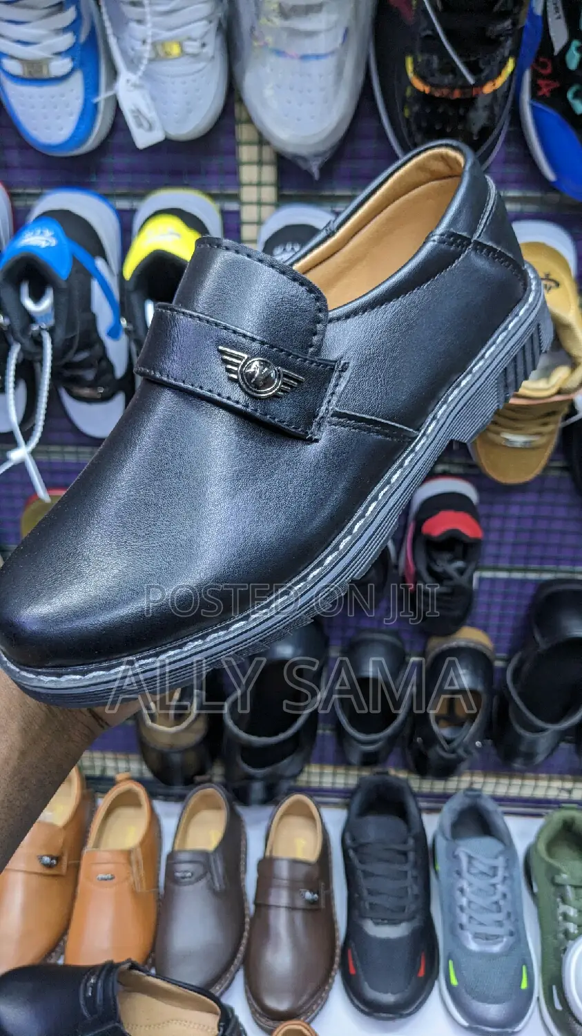 Kids Boys Loafers Black