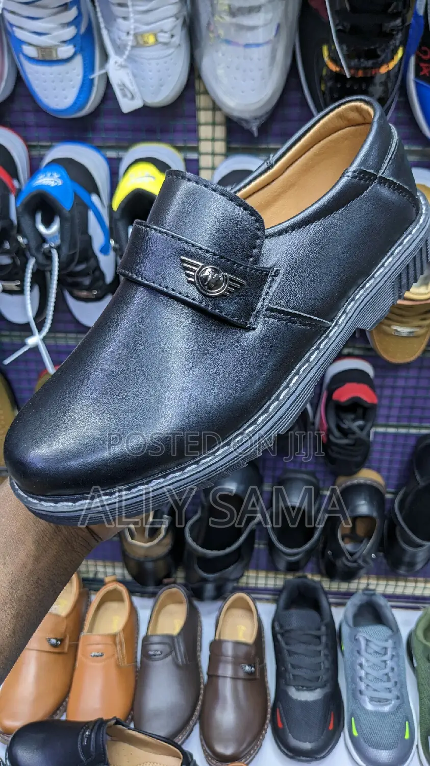Kids Boys Loafers Black