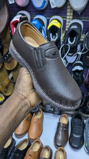 Kids Boys Loafers Coffee