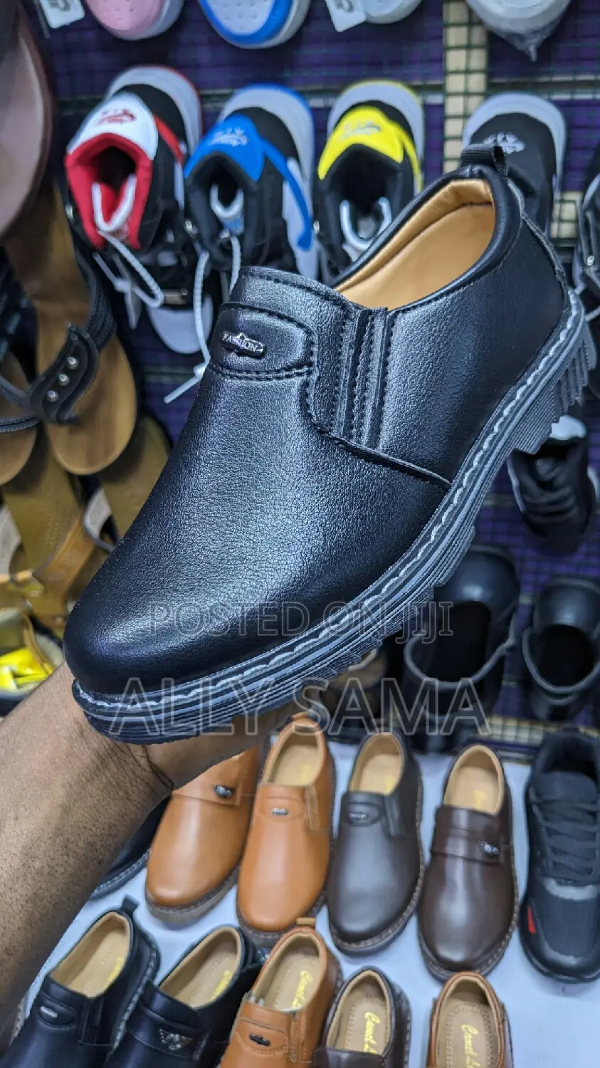 Kids Boys Loafers Brown Fashion