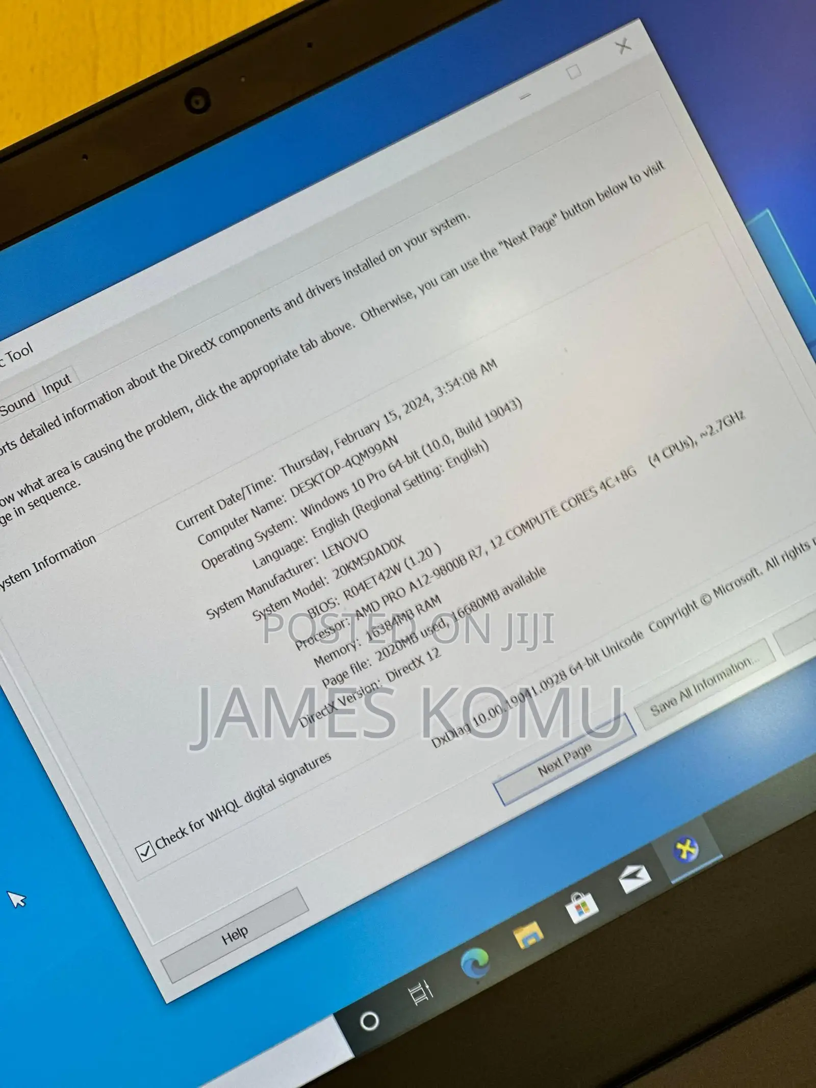 Laptop Lenovo ThinkPad A475 8GB AMD Ryzen 9 SSD 256GB