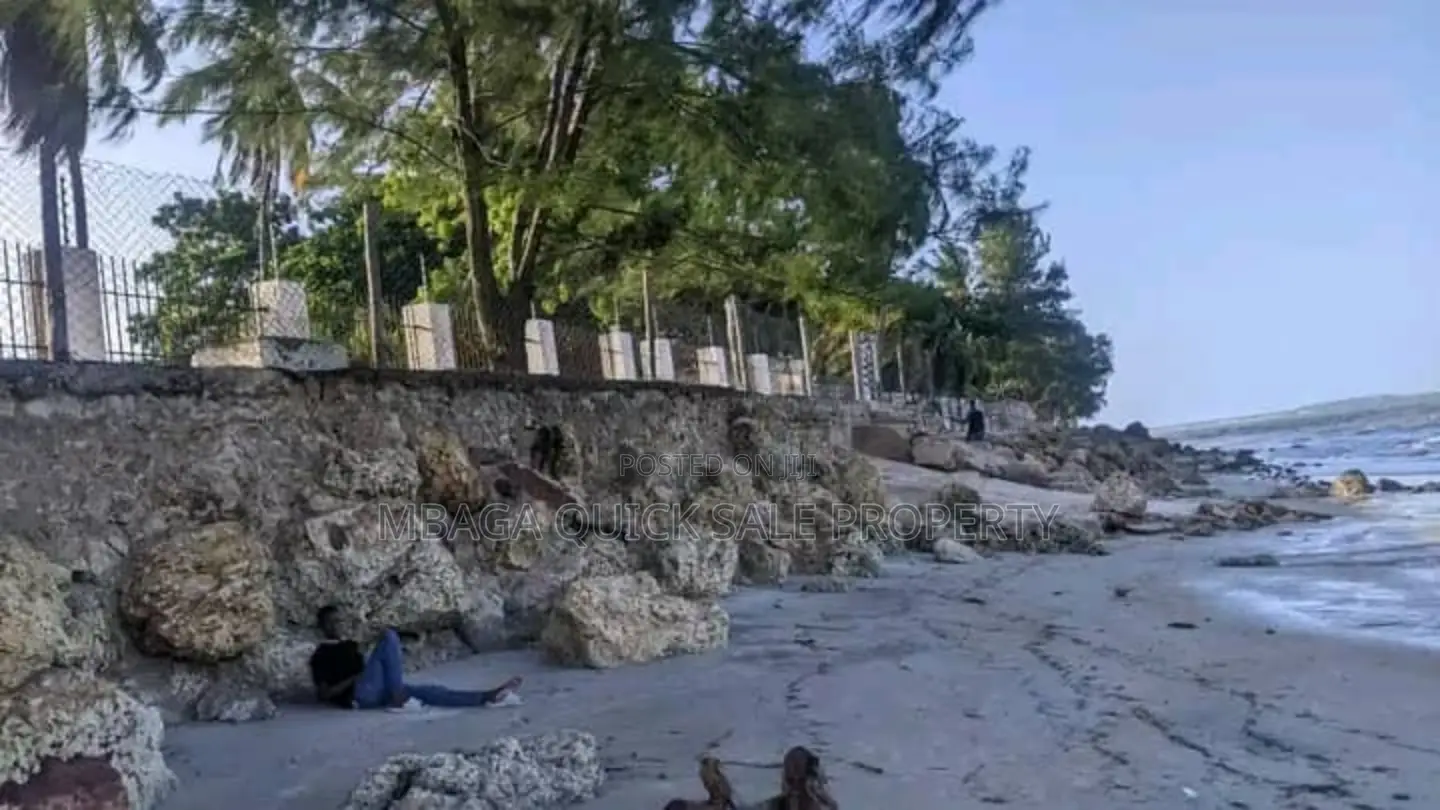 Beach Plot for Sale at Kawe Beach