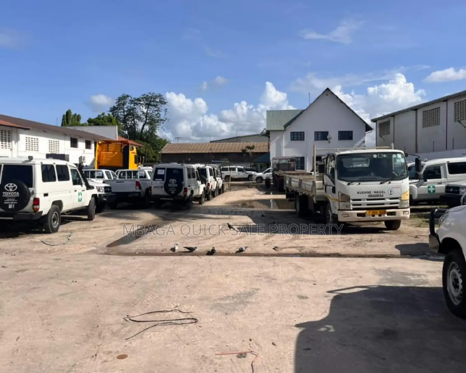 Office Space and Godown Industrial Area Property for Sala