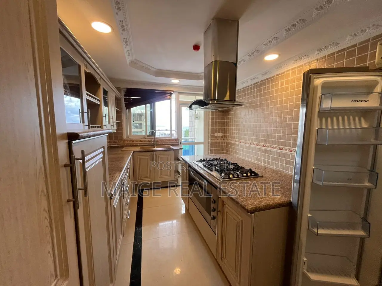 Furnished 3bdrm Apartment in Masaki for rent