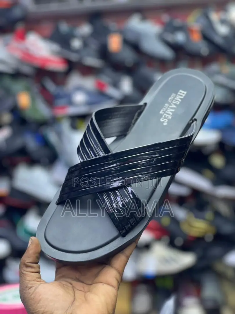 Mens Sandals Quality Material Leather