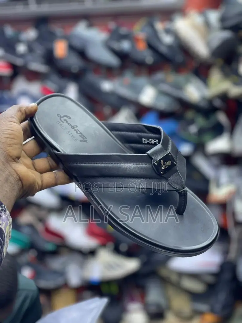 Mens Sandals Quality Material Leather