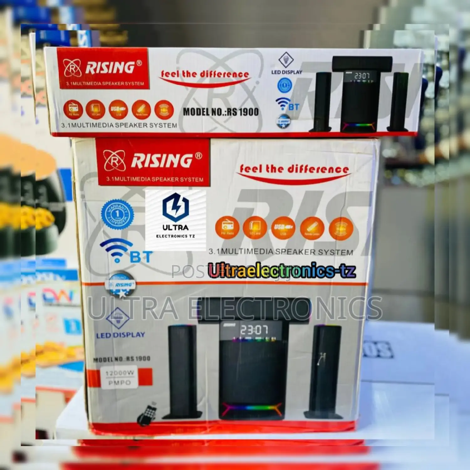 RISING 3.1 Multimedia Bass Speaker System
