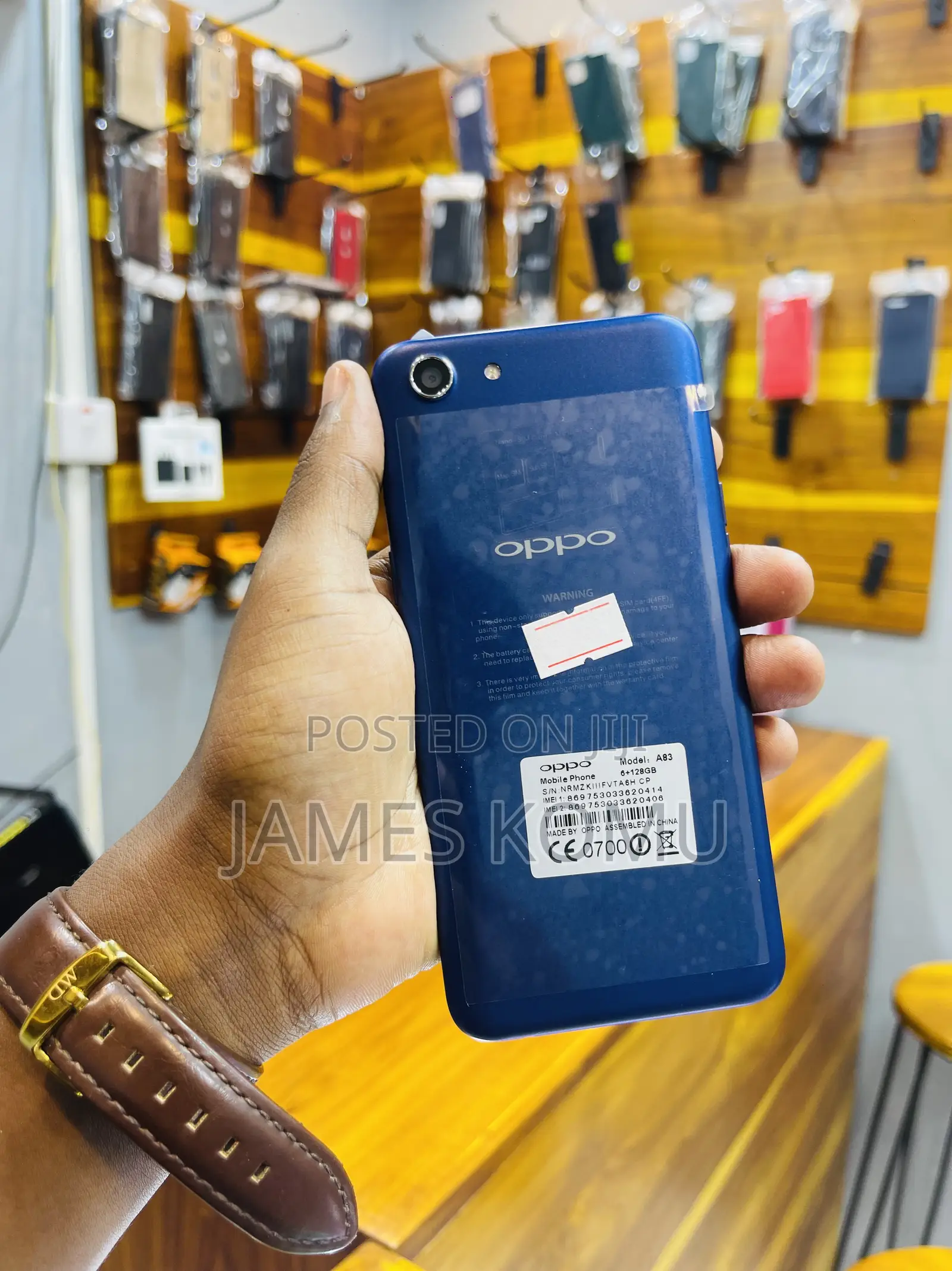 Oppo A83 128 GB Blue