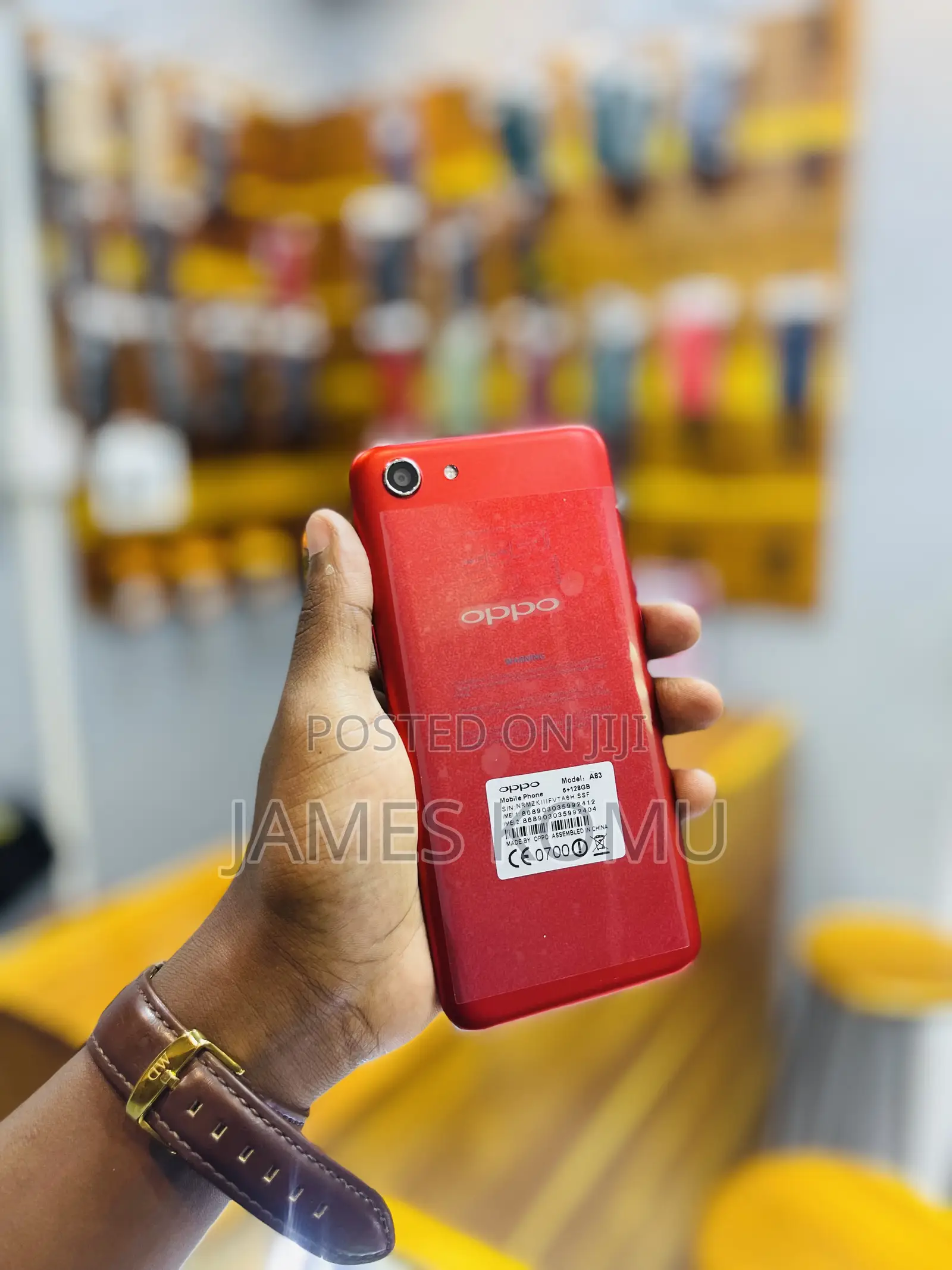 Oppo A83 128 GB Red