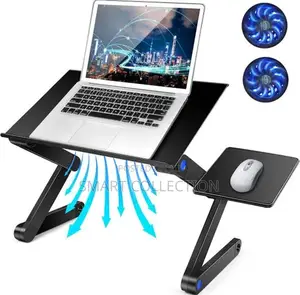 T8 Foldable Laptop Table With Cooling Fan