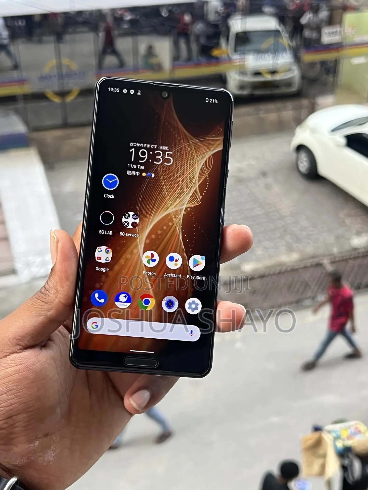Sharp Aquos sense5G 64 GB Blue