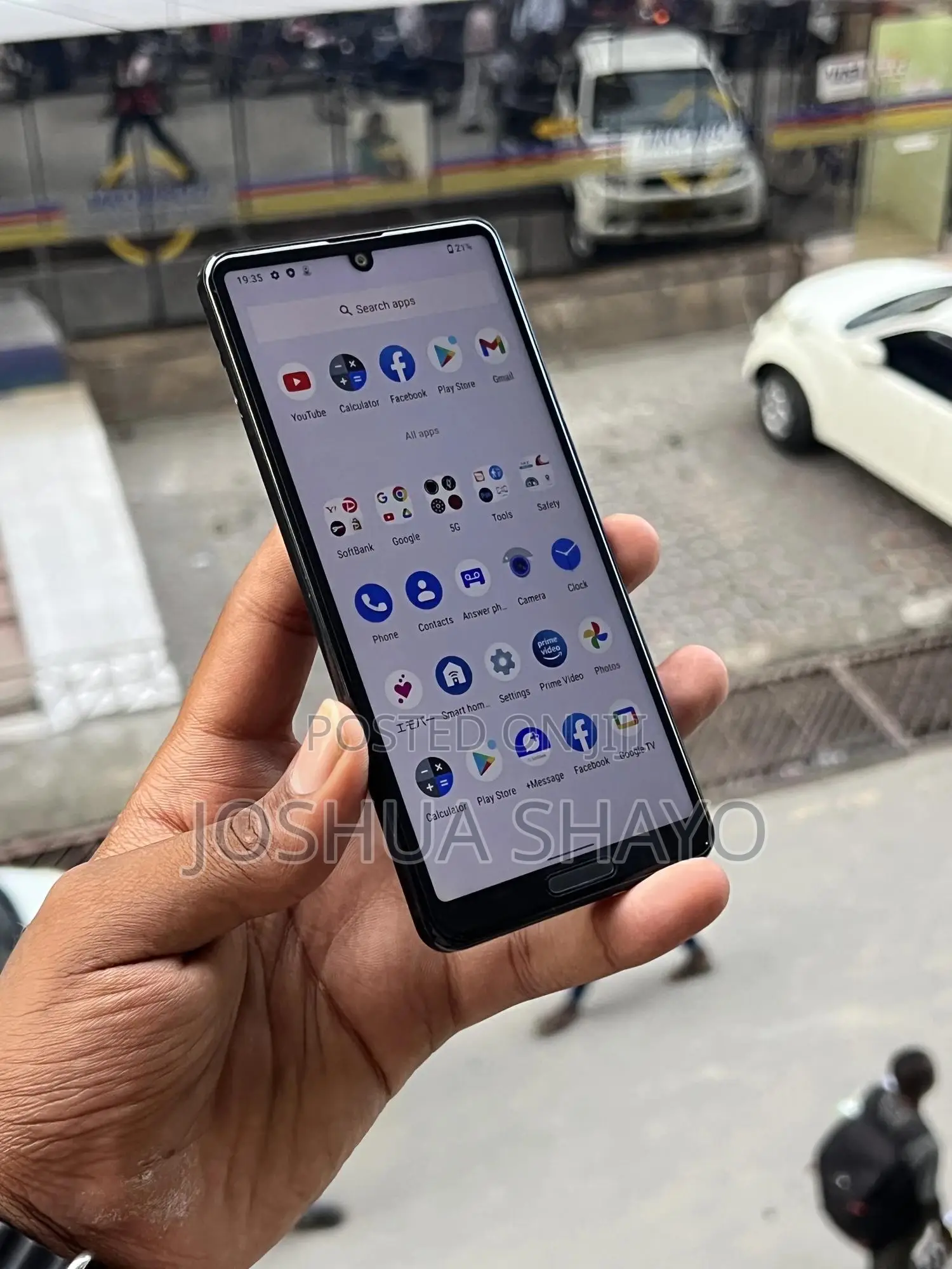 Sharp Aquos sense5G 64 GB Blue