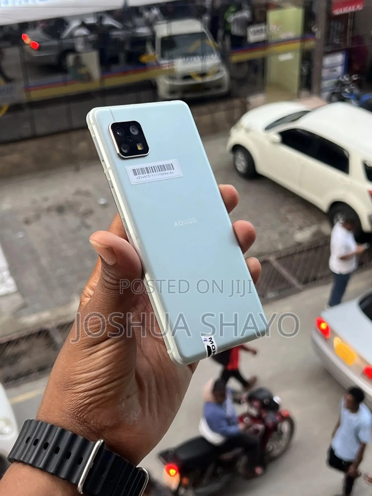 Sharp Aquos sense5G 64 GB Silver