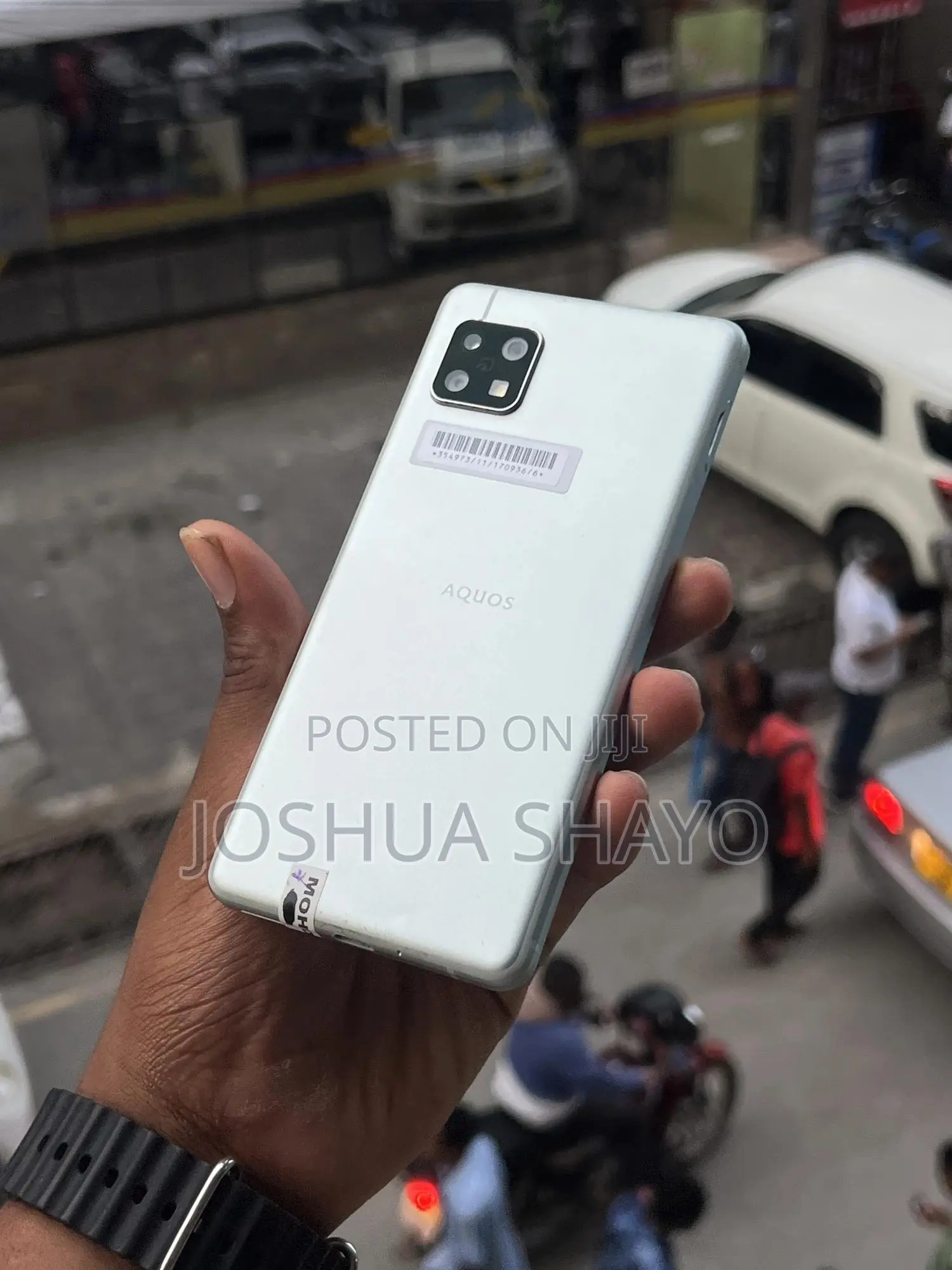 Sharp Aquos sense5G 64 GB Silver