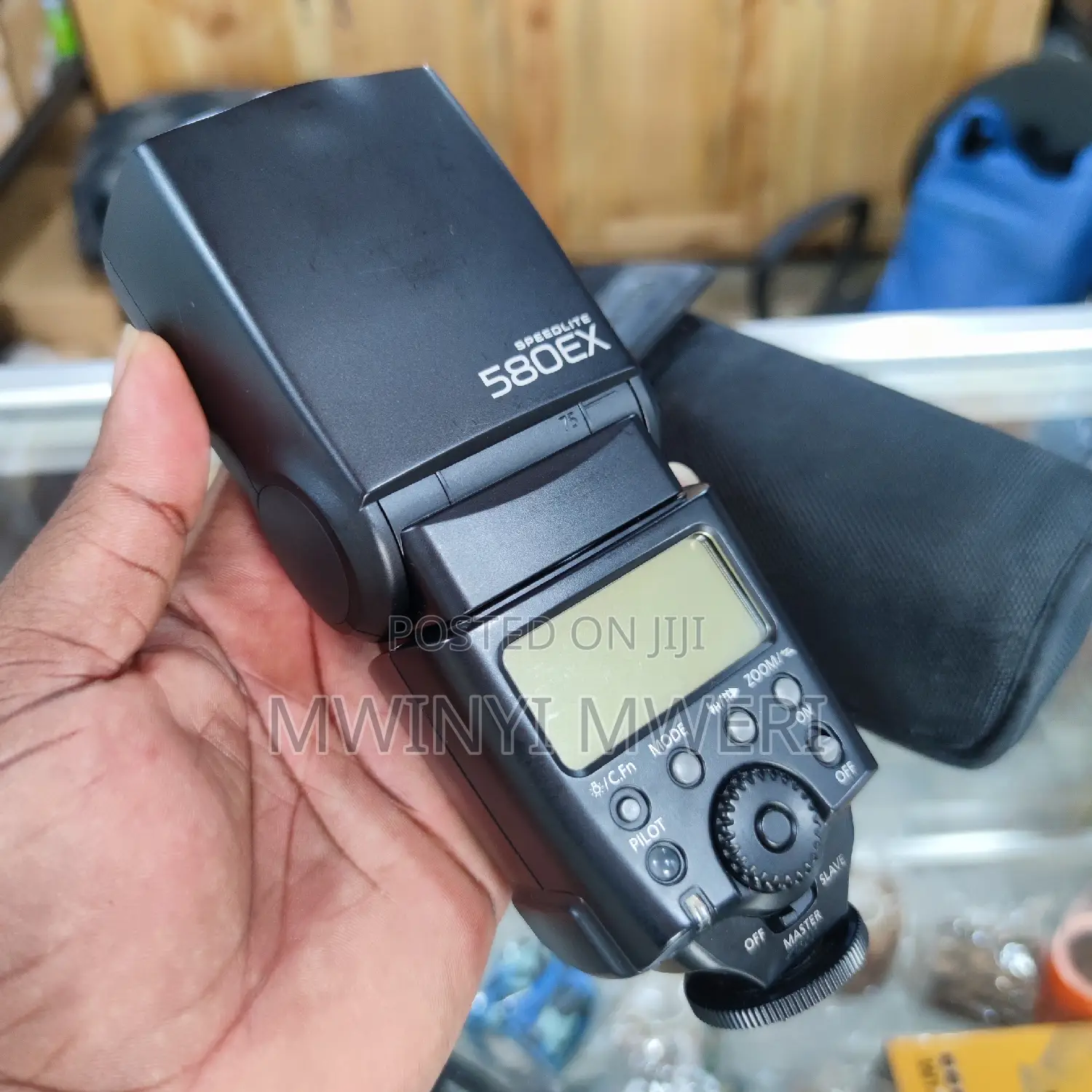 Canon Speedlite 580ex E-TTL Ii Flashlight