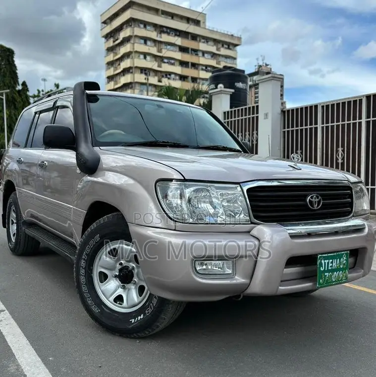 Toyota Land Cruiser 2001 Silver