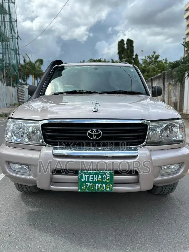 Toyota Land Cruiser 2001 Silver