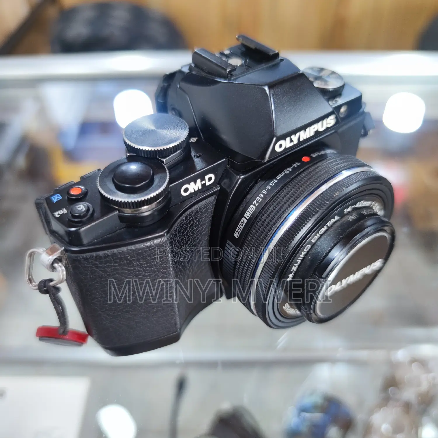 OLYMPUS OM-D E-M10 Mirrorless Digital Camera + 14-42mm Lens