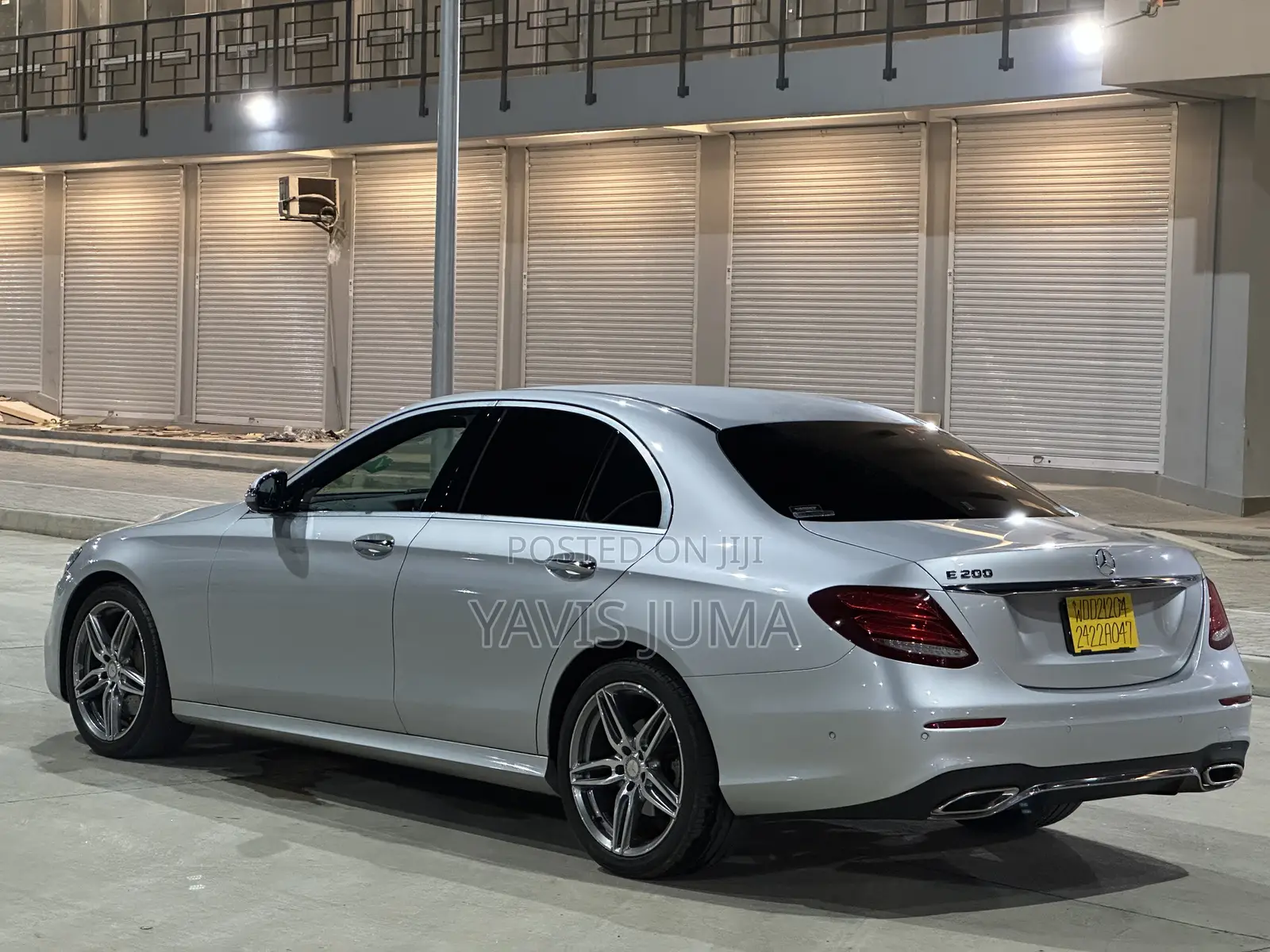 Mercedes-Benz E200 2018 Silver