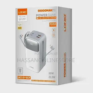 LDNIO 50000mah Power Bank PQ50