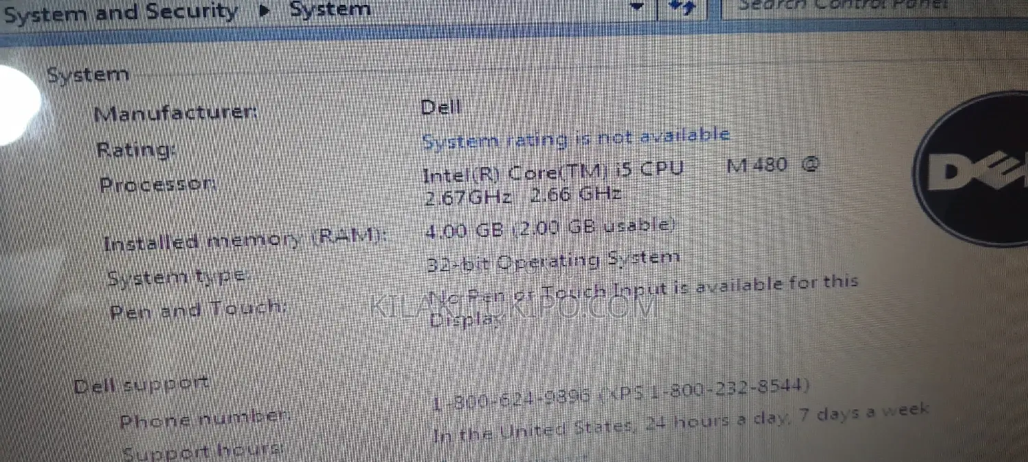 New Laptop Dell Inspiron 14 5000 4GB Intel Core I5 HDD 640GB