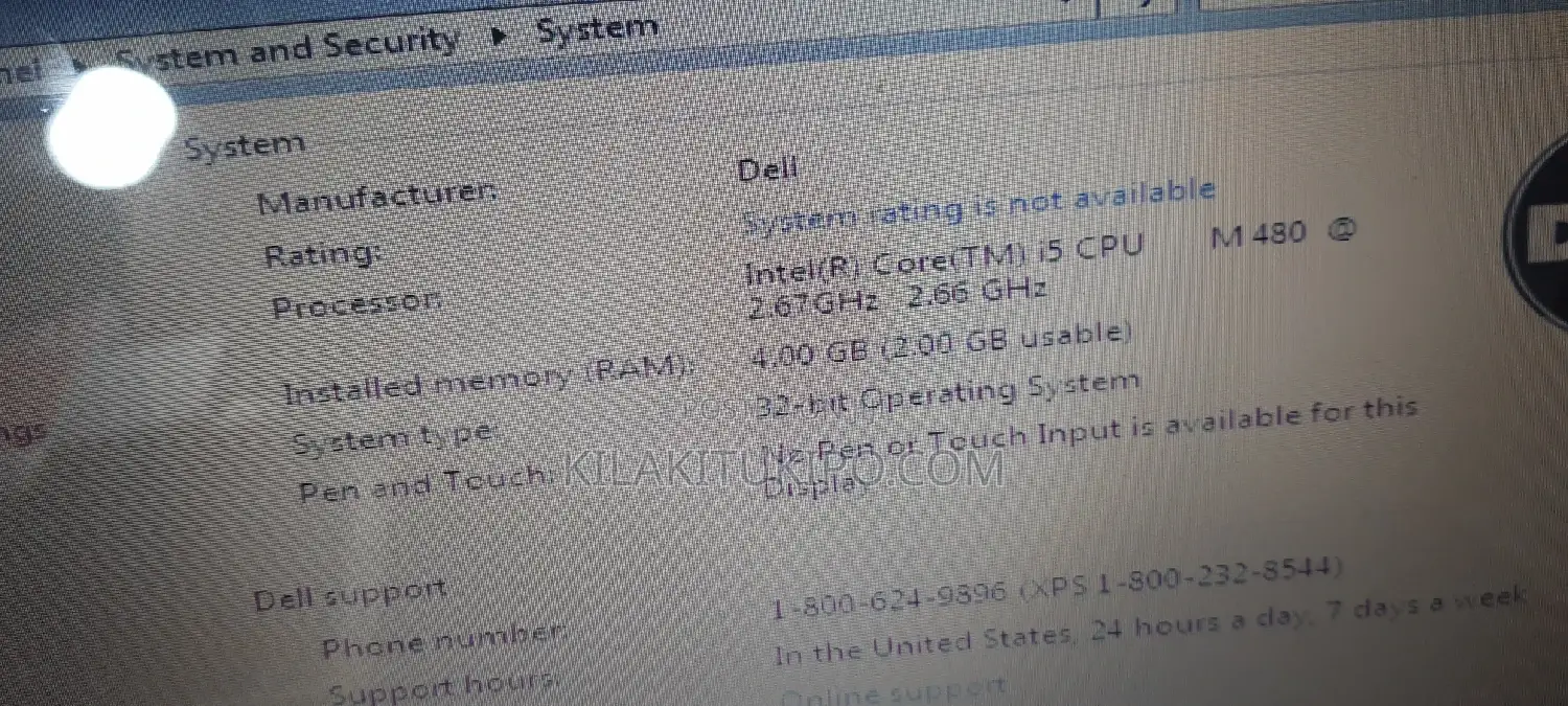 New Laptop Dell Inspiron 14 5000 4GB Intel Core I5 HDD 640GB