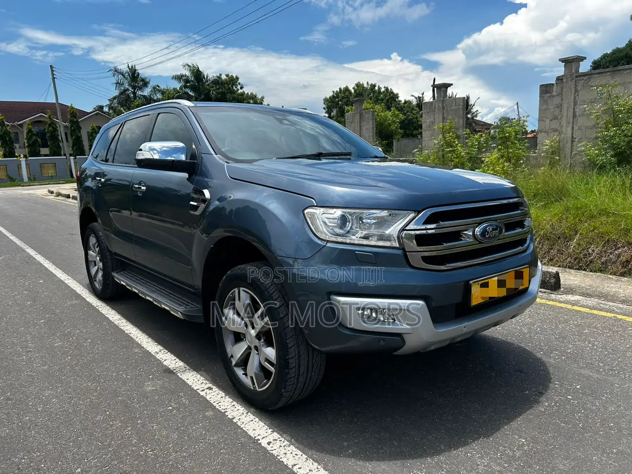 Ford Everest 2017 Blue