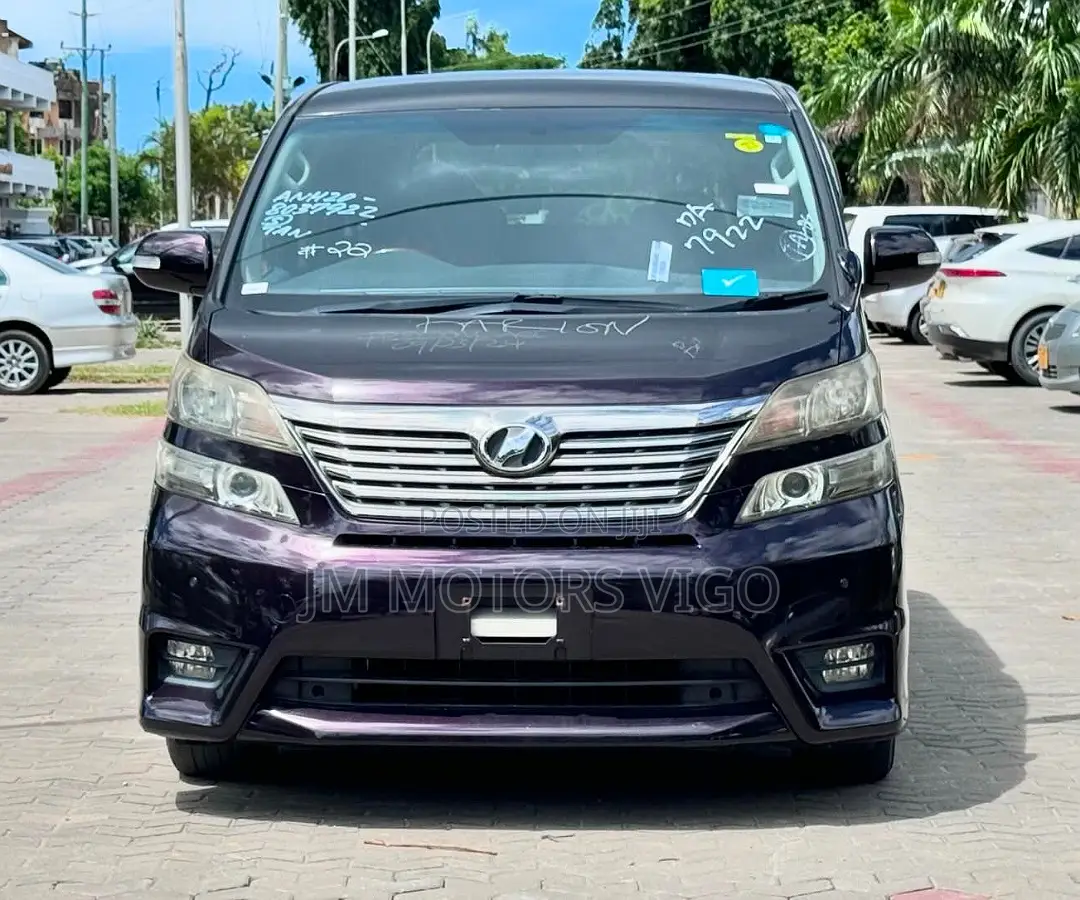 Toyota Vellfire 2008 Burgundy
