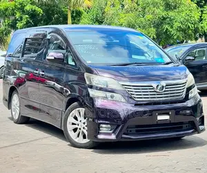 Toyota Vellfire 2008 Burgundy