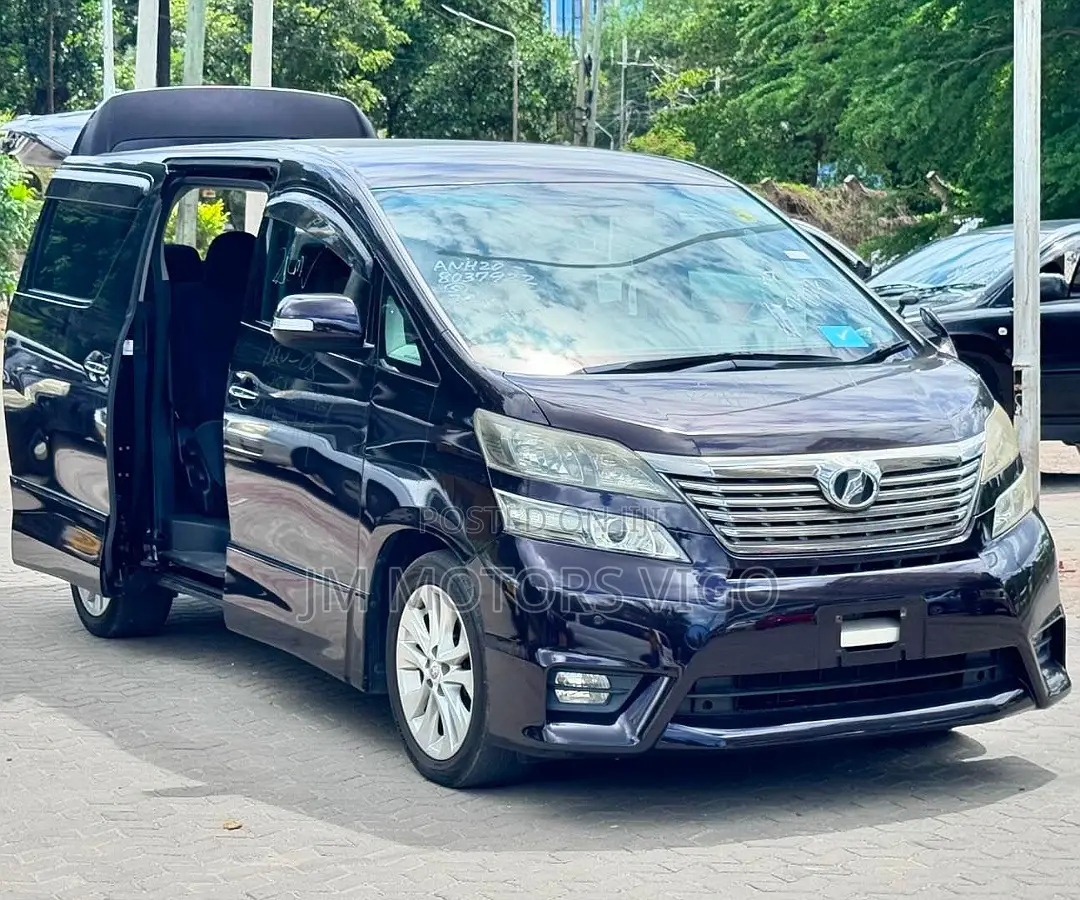 Toyota Vellfire 2008 Burgundy