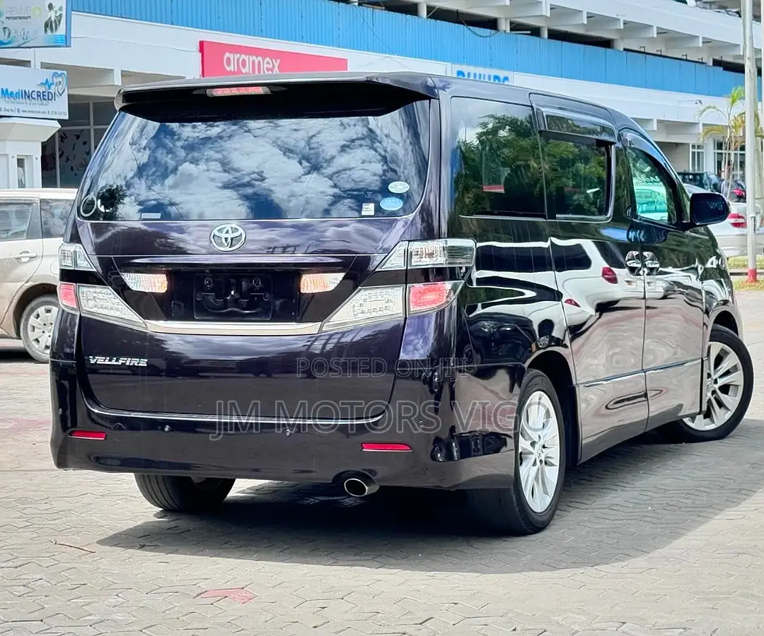 Toyota Vellfire 2008 Burgundy