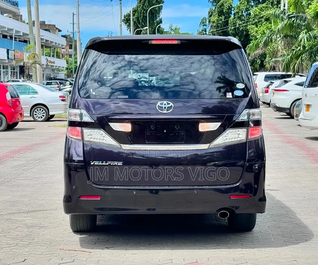 Toyota Vellfire 2008 Burgundy