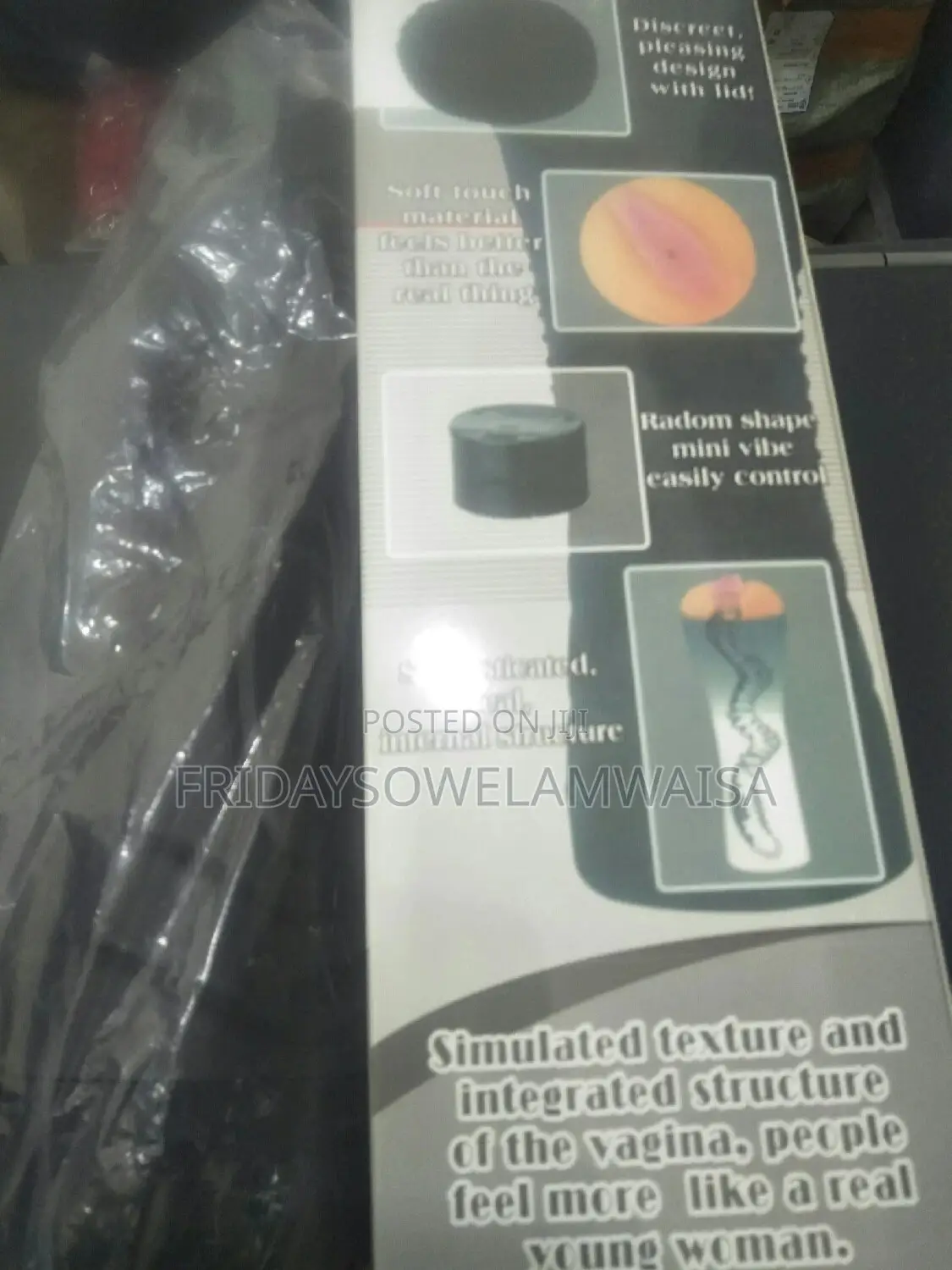 Vibrator Pussy Flashlight .