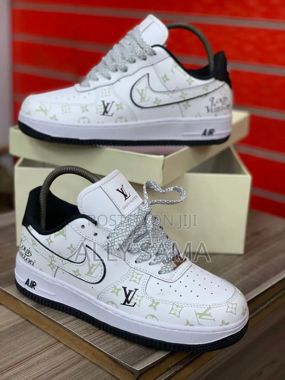 Mens Sneakers Nike Airforce Louis Vuitton