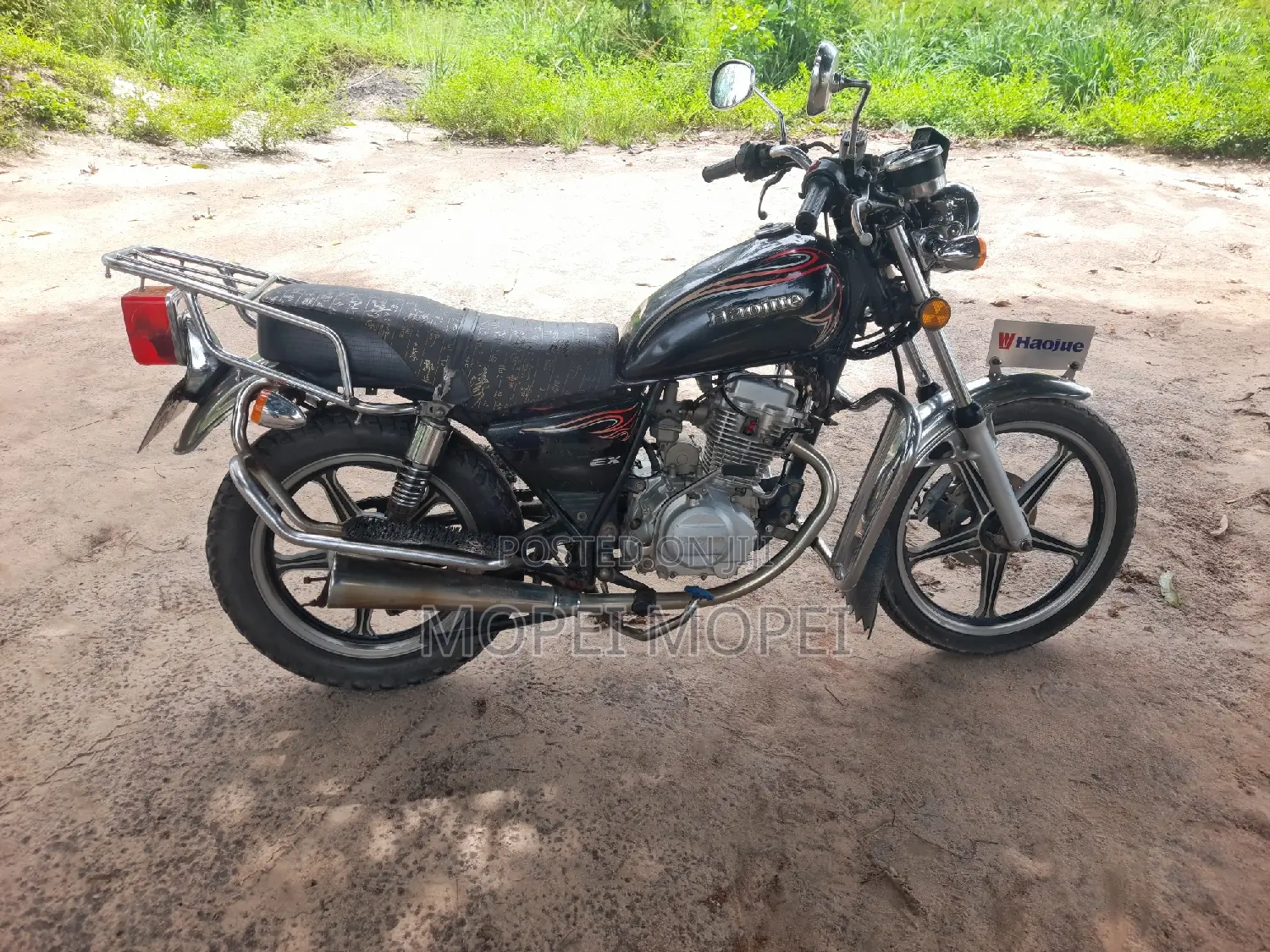 Haojue HJ125-18 2020 Black