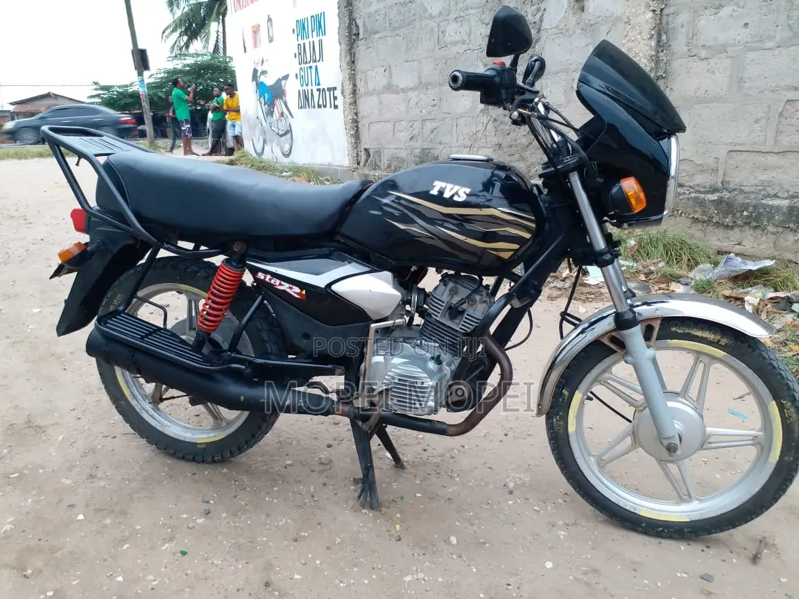 TVS King Deluxe Plus iTouch Start 2020 Black