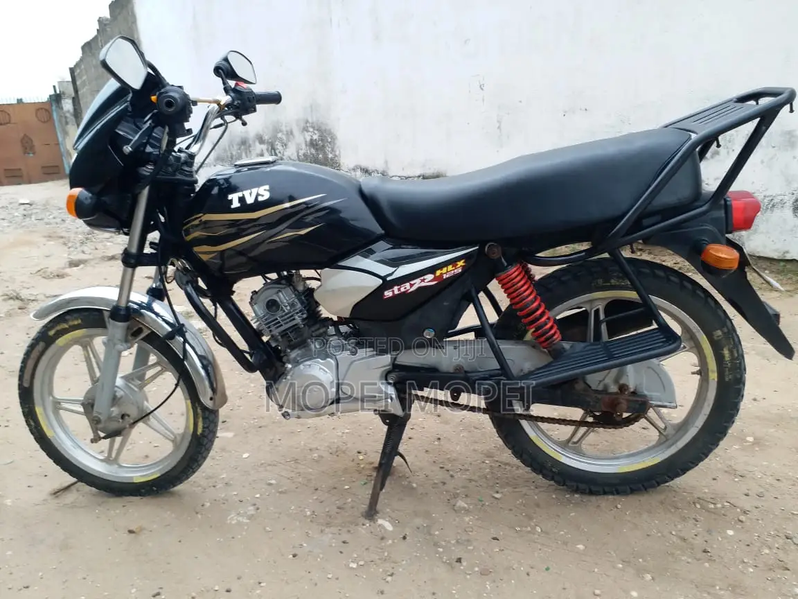 TVS King Deluxe Plus iTouch Start 2020 Black