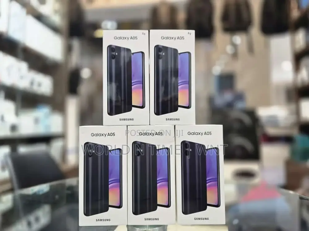 New Samsung Galaxy A05 64 GB Black