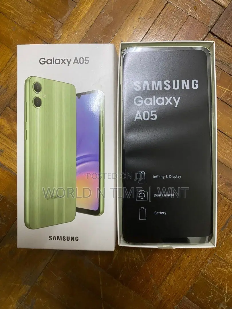 New Samsung Galaxy A05 64 GB Black