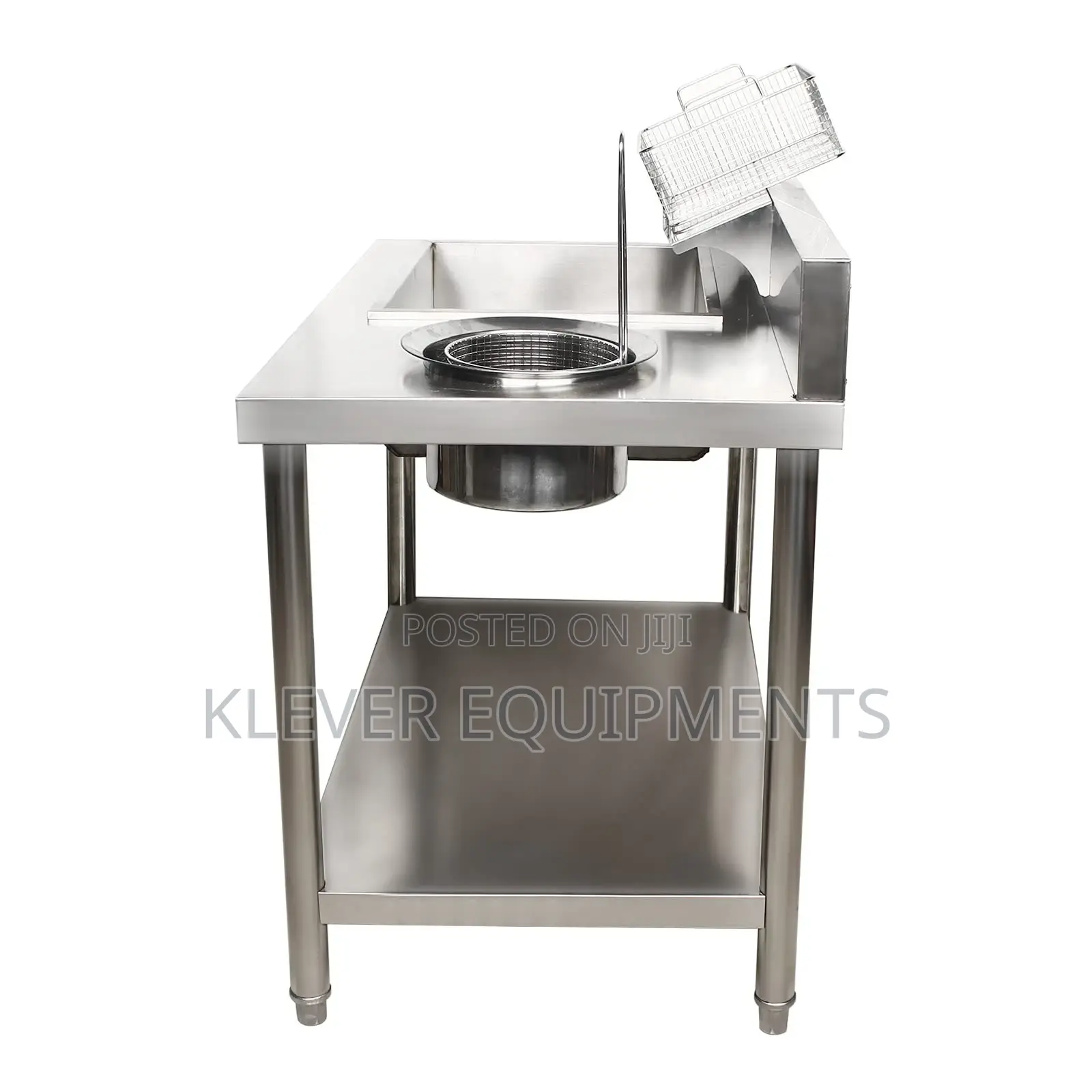 Stainless Steel Commercial Electric Breading Table