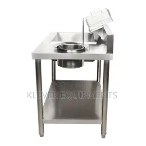 Stainless Steel Commercial Electric Breading Table
