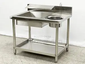 Stainless Steel Commercial Electric Breading Table