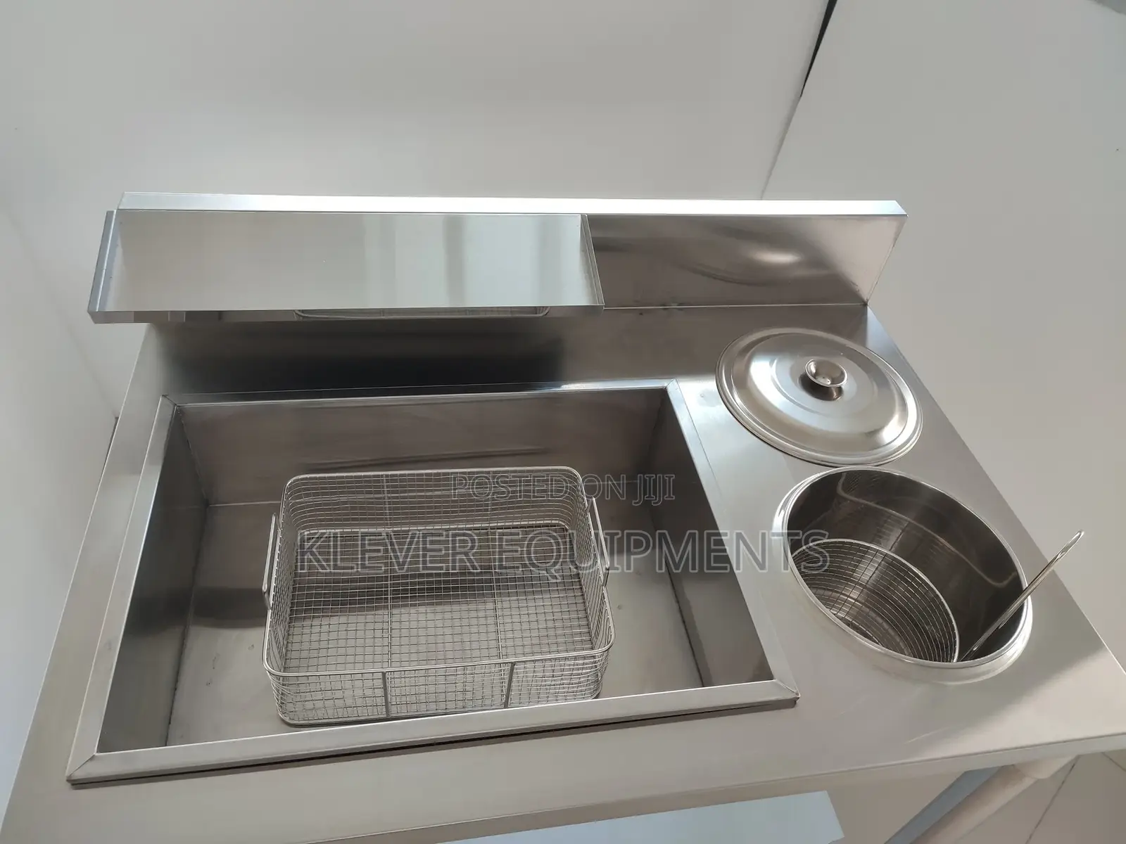 Stainless Steel Commercial Electric Breading Table