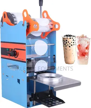 Manual Cup Sealer Machine. Up to 500cups Per Hour