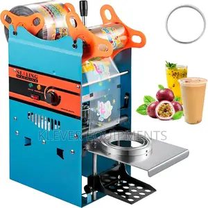 Manual Cup Sealer Machine. Up to 500cups Per Hour