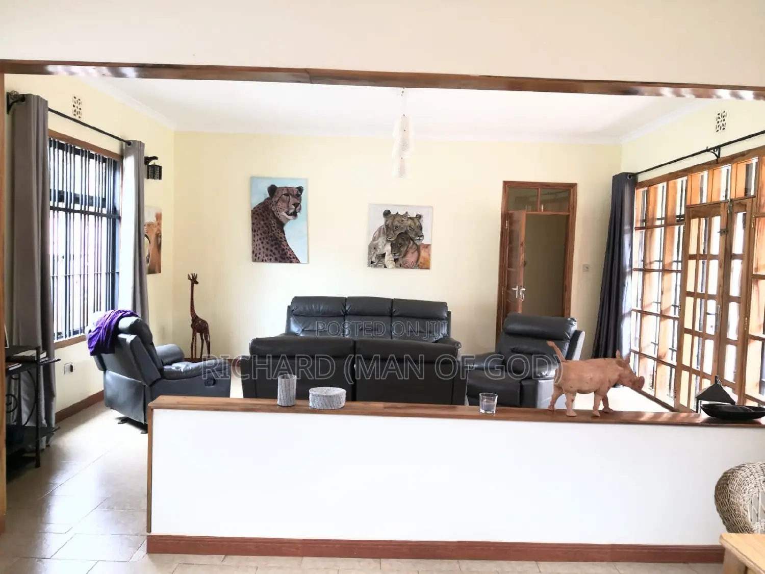 Furnished 4bdrm Bungalow in Arusha for sale