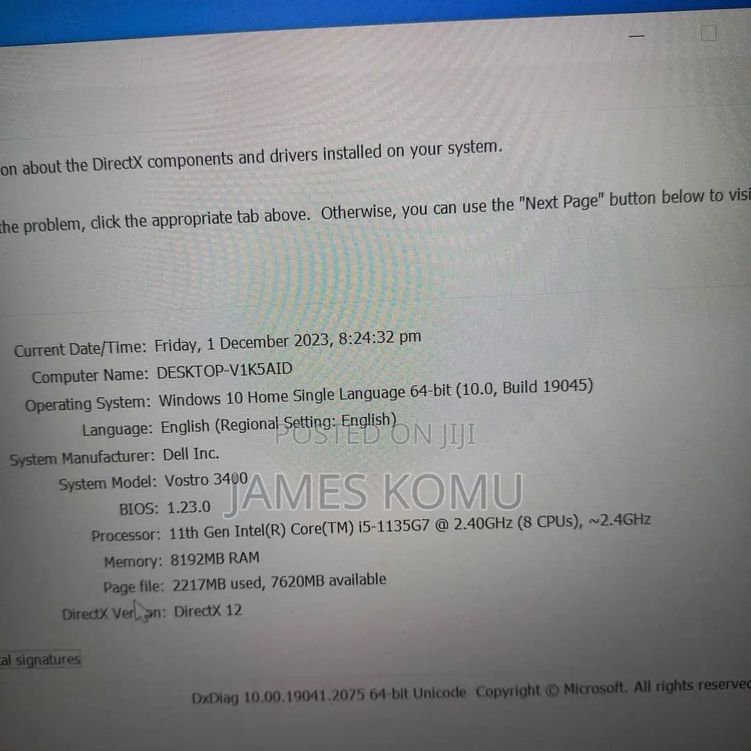 Laptop Dell Vostro 3400 8GB Intel Core I5 SSD 256GB