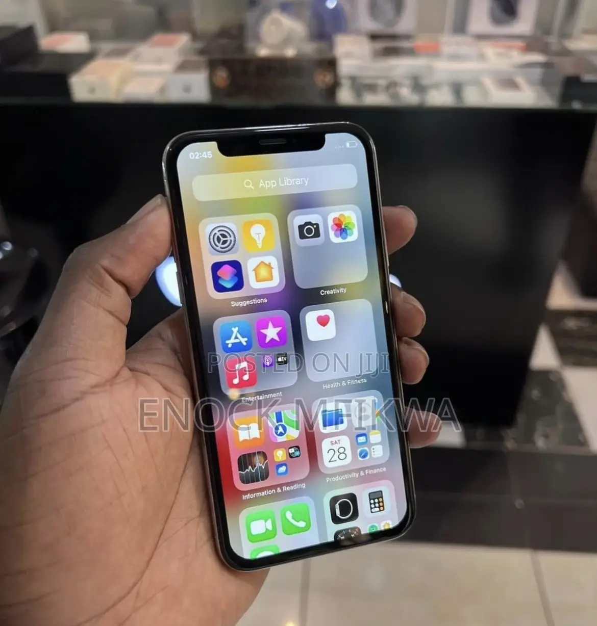 Apple iPhone X 256 GB Silver