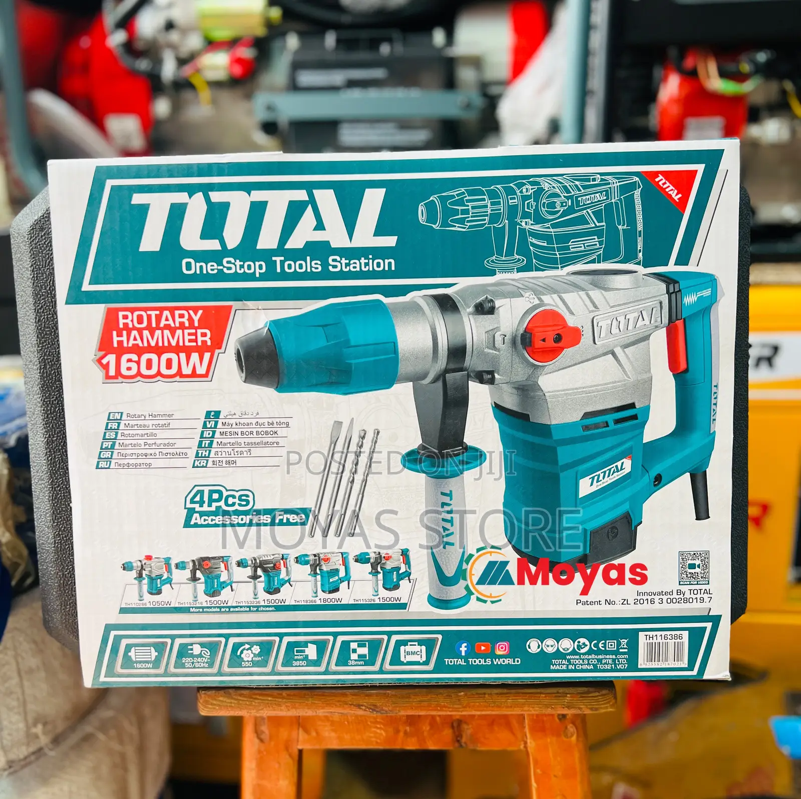 Total Rotary Hammer 1600watts