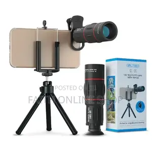 Apexel 18*25 Telescope Lens With Tripod